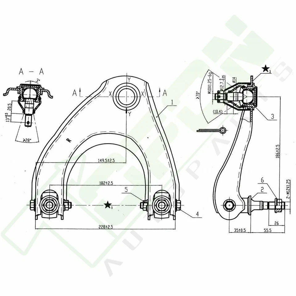 For 1990-1993 Honda Accord 14pcs Front Suspension Kit Upper Control Arms Tie Rod Foto 2 de 4