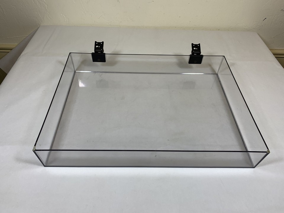 Kenwood KD5070, KD5077 Turntable OEM Dust Cover with Hinges USED eBay