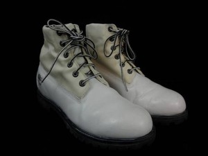 timberland white boots