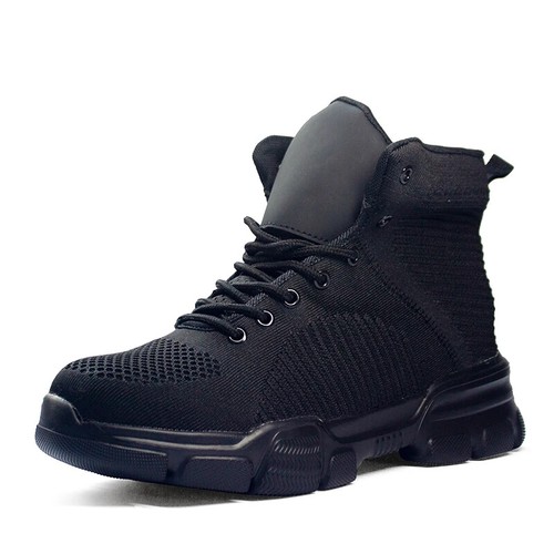 High Top Protective Men's Safety Shoe Outdoor Work Steel Toe Indestructible Boot - 第 11/15 張圖片