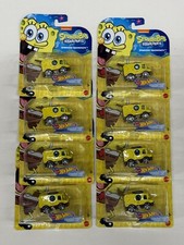 Lot Of 8 Pieces - Hot Wheels 2020 Spongebob Squarepants 164 Character Car