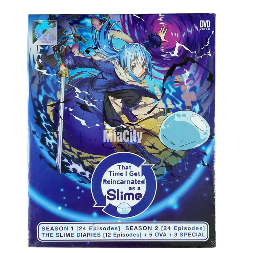 DVD That Time I Got Reincarnated As A Slime Season 1+2+Diaries+ 5OVA + 3 Special - Image 2 of 4