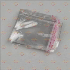 15000pcs 60mm x 80mm Clear Resealable Cello Plastic Envelope