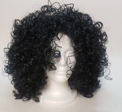 Wig Afro Short Wigs for Women Synthetic Fiber Real Feel Wig Kinky Curly 