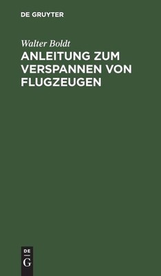 Anleitung Zum Verspannen Von Flugzeugen