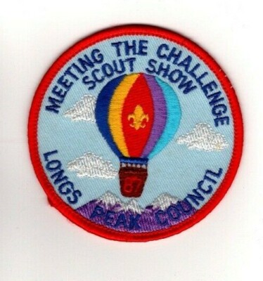 BSA Longs Peak Council	Greeley	Colorado, 1990s Event Patch