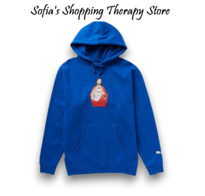 FULL SEND Men's Sz MEDIUM Happy Jesus Hoodie NELK BOYS OFFICIAL