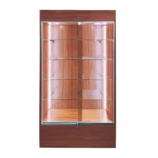 CEL- Display showcase 5 layer LED SPOTLIGHTS & LED STRIP, SLIDING DOOR & Lock