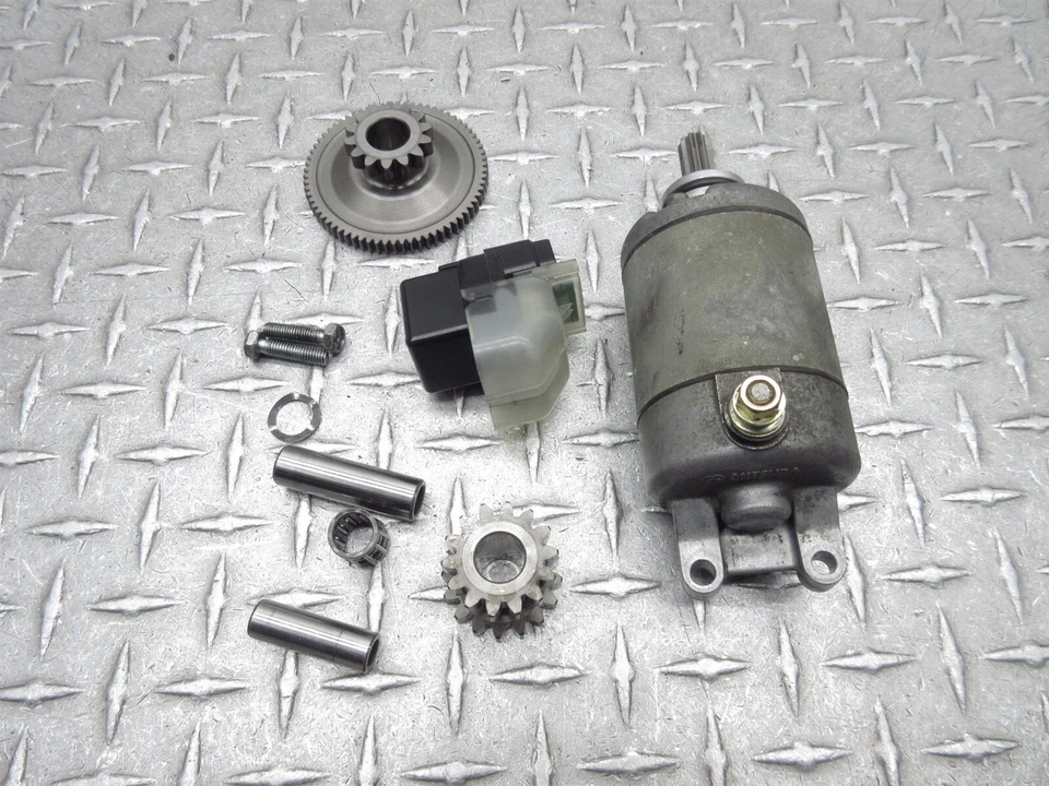 96-99 Suzuki GSXR 750 GSXR750 1996 probado funciona lote de relés de engranaje de motor de arranque Foto 4 de 4