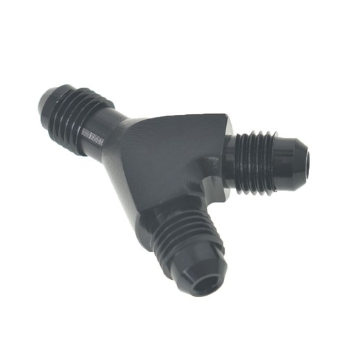 Adaptador acoplador de conexión de montaje de bloque de combustible NEGRO -4AN AN 4 Y nuevo - Imagen 6 de 8