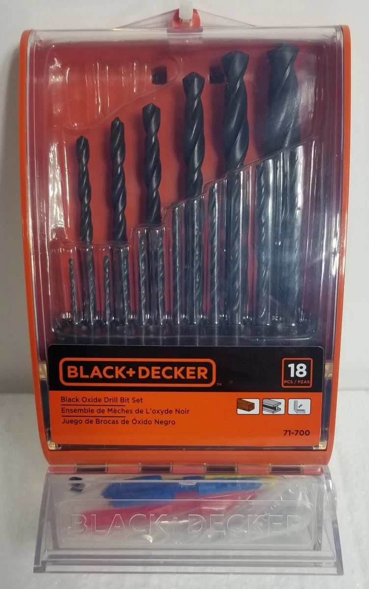 Black + Decker 18 Pc. Drill Bit Set, Drill Bits Sets