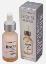 VALJEAN LABS - BRIGHTEN EYE SERUM - Vit C  Hyaluronic Acid - 1 oz - New In Box