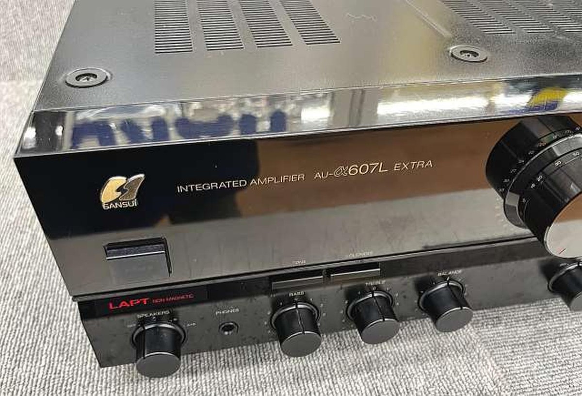 Sansui AU-α607L Extra Integrated Amplifier Black Used | eBay