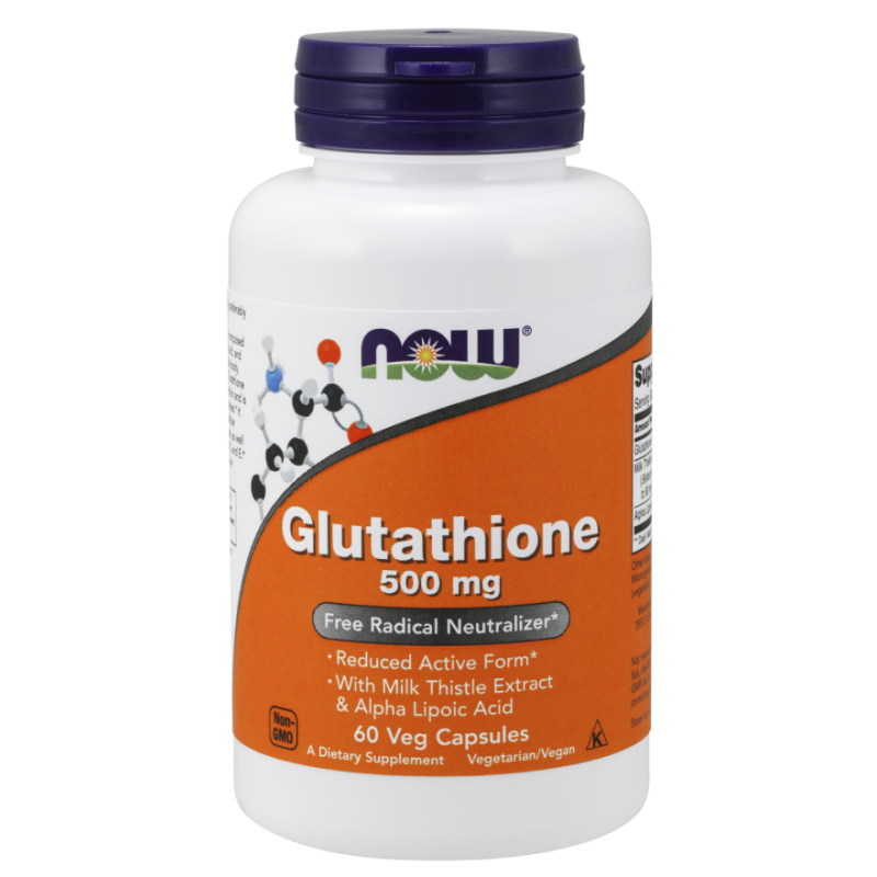 Now Foods Glutathione 500mg 60 VCaps