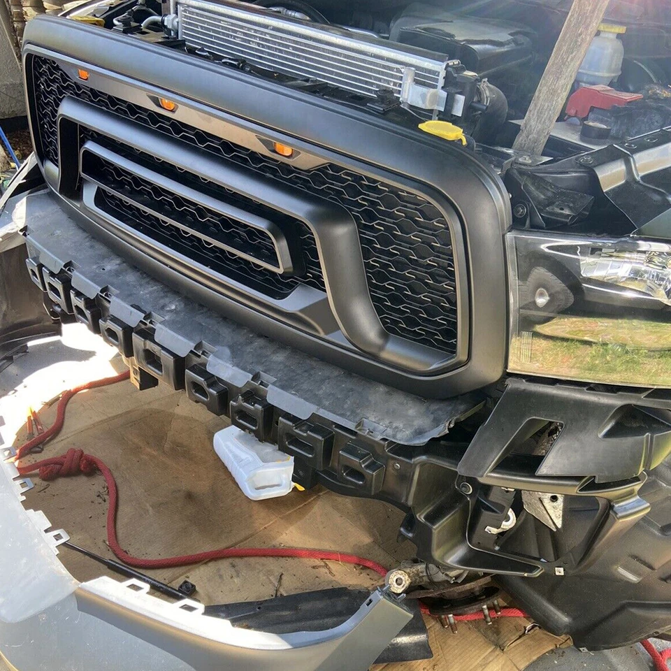 For Dodge Ram 1500 All Cab 2013-2023 Front Bumper Energy Impact Absorber Support Foto 3 de 4