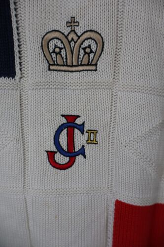 JC DE CASTELBAJAC MAGLIONE COTONE UOMO TG. 50 SWEATER MAN ITALY CASUAL VINTAGE - Photo 3 sur 11