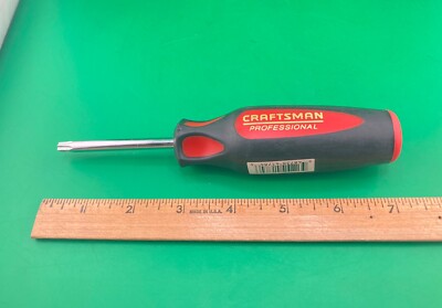 CRAFTSMAN PROFESSIONAL Soft Grip T30 48001 WFY Torx Screwdriver USA (NOS)