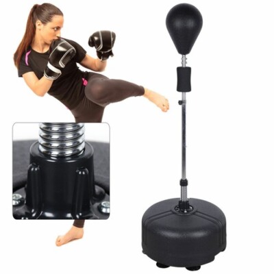 Standboxsack Einstellbare Erwachsene Punchingball Verstellbar Boxbirne 120-160cm