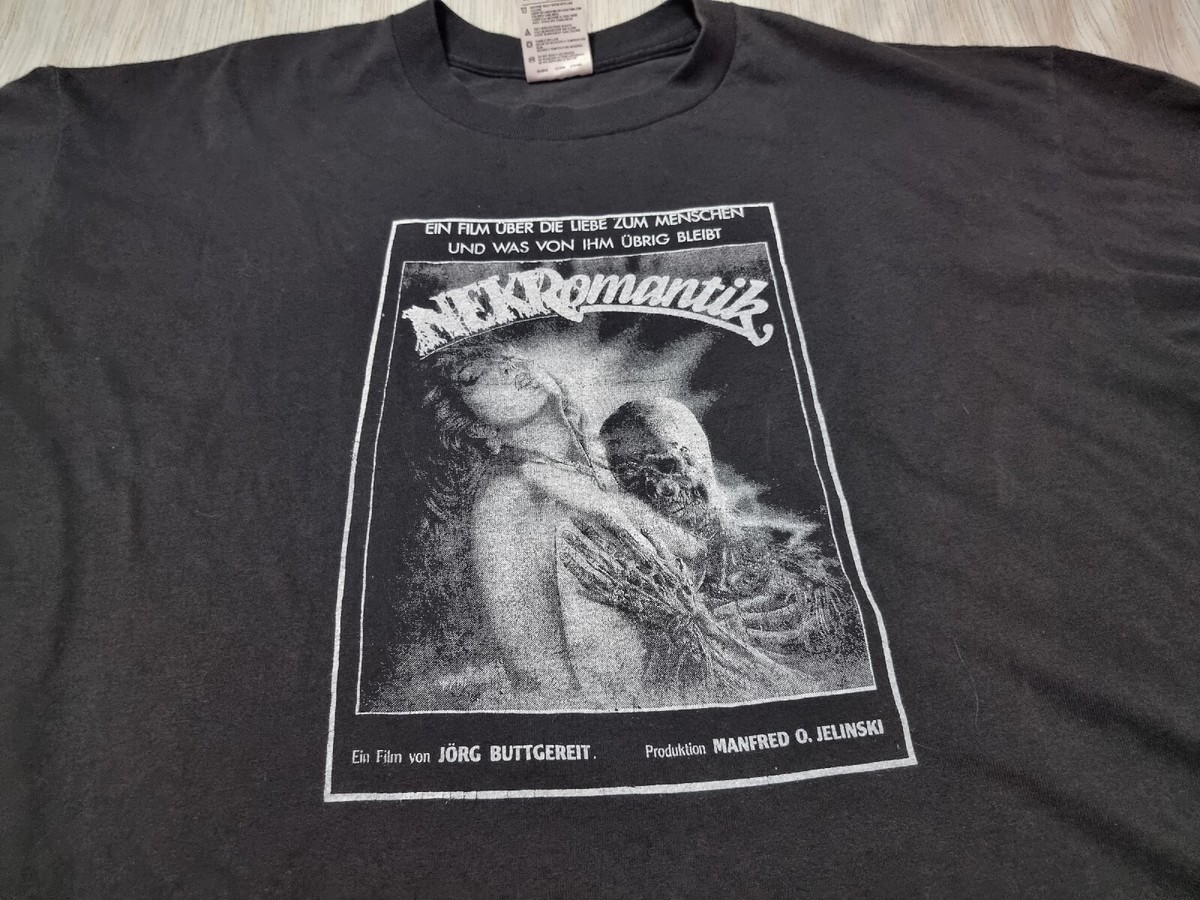 Rare Vintage Nekromantik horror movie t-shirt XL Suspiria Evil