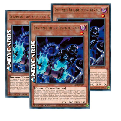 LANDGEFANGENER BODENWÄCHTER 3x   Rare   MZMI IT027   1Ed   Yugioh!