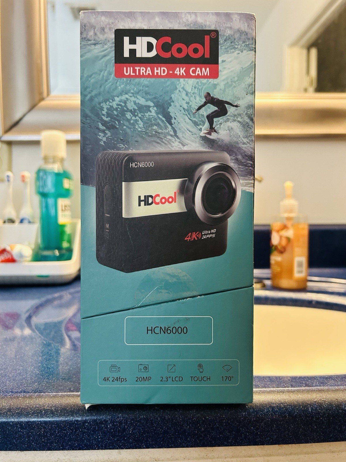 4K Waterproof Action Camera HCN6000