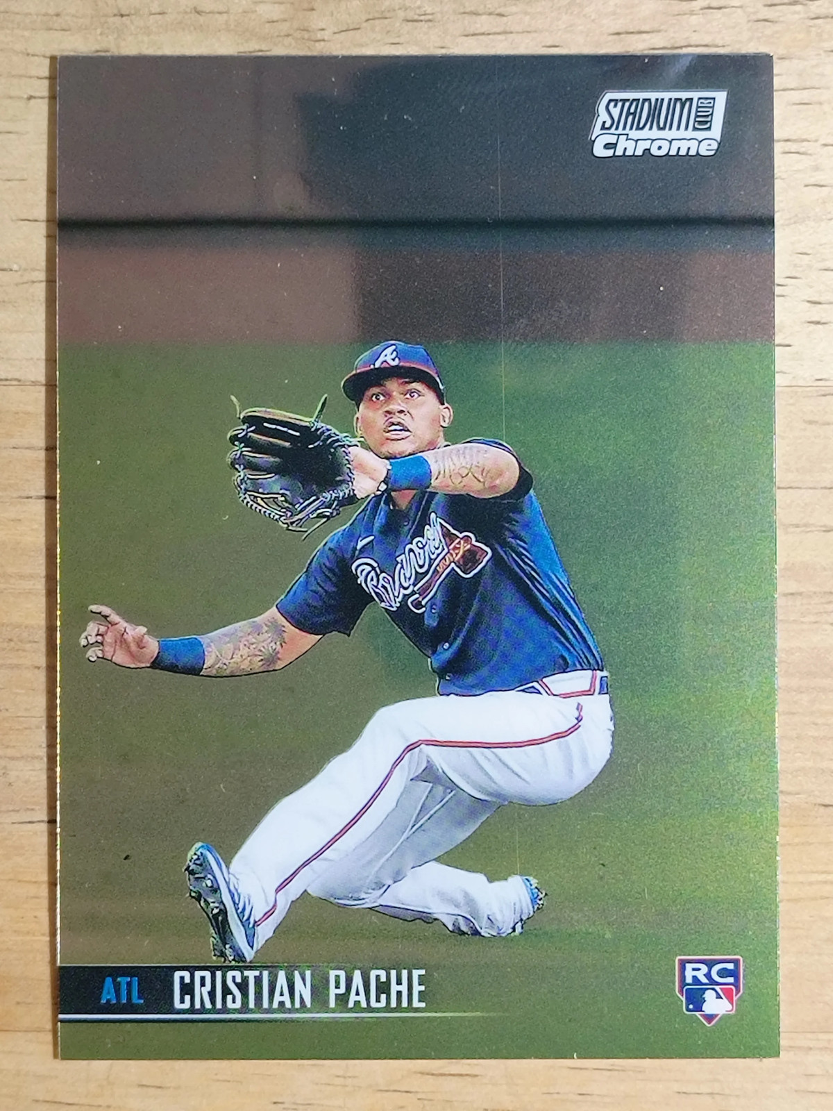 2021 Stadium Club Chrome #245 Cristian Pache RC