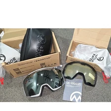 Outdoor Master Snow Ski Goggles and Lense Bundle