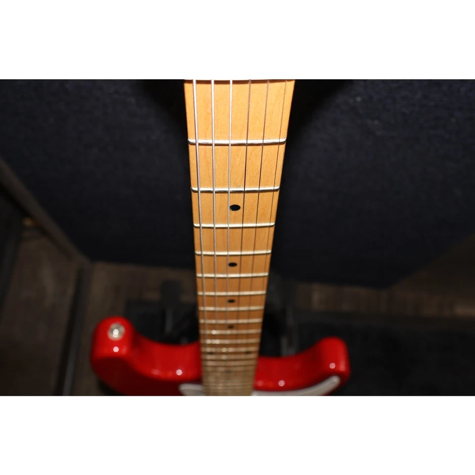 Guitarra Eléctrica Epiphone Batwing FAT 210, 1999, Roja Foto 3 de 4