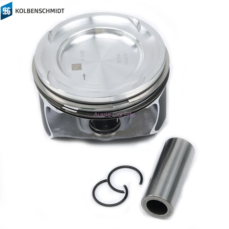2740302417 4* KS OEM Piston w Ring Set STD for Mercedes Benz C200 C250 C260 2.0T - Image 4 of 4