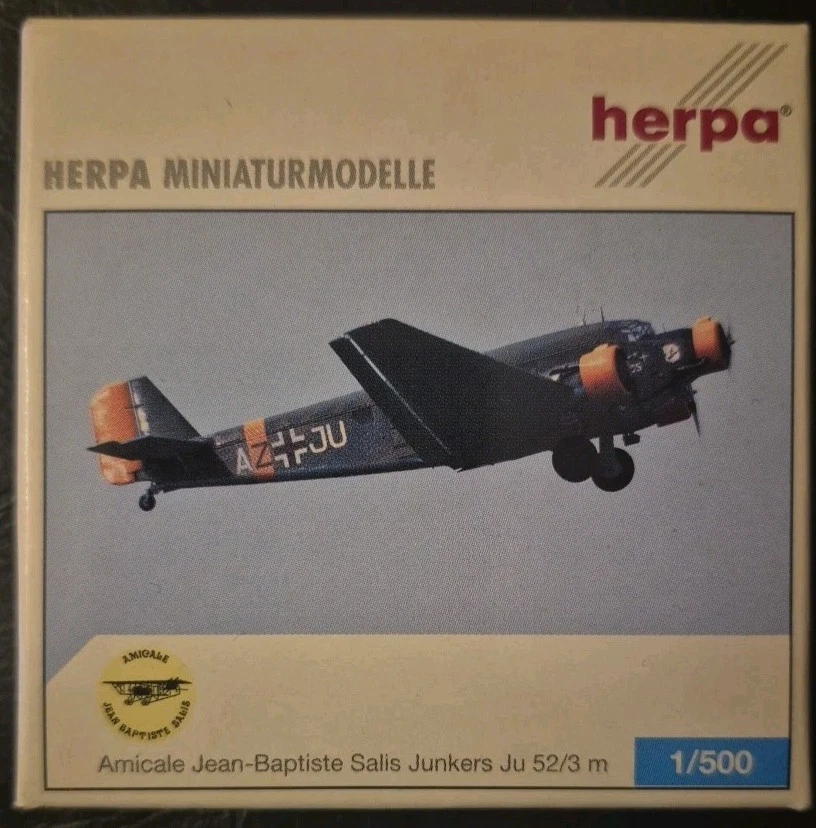 Herpa Junkers Contemporary Diecast Aircraft & Spacecraft for sale