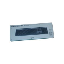 Logitech Signature Slim Solar+ K980 Bluetooth...