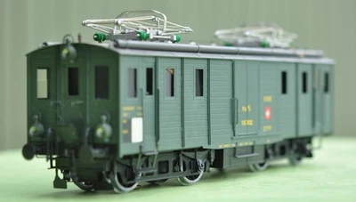 Spur 0 SMF Messingmodell Gepäcktriebwagen FE 4/4 SBB 3-rail sehr guter Zustand - Bild 1 von 4