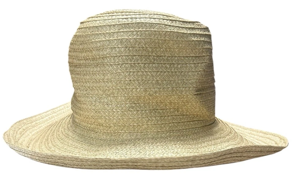 De Colección Gina’s Santa Fe Ala Ancha Natural Sombrero de Paja Western Boho Festival Para Mujer’s Foto 4 de 4