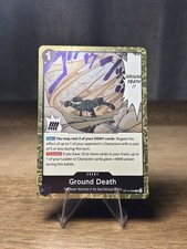 Ground Death OP14-096 R The Azure Sea’s Seven One Piece Card Game English