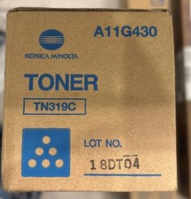 Konica Minolta TN319C Cyan Toner Cartridge NEW IN BOX