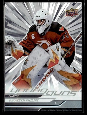 2024-25 Upper Deck PWHL Silver Outburst Young Guns Gwyneth Philips