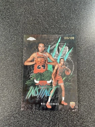 2025 Topps Chrome Noa Essengue Refractors Aqua (RAW)