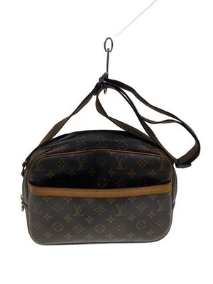 LOUIS VUITTON Shoulder Bag Reporter PM Monogram Canvas PVC BRW Used