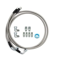 6AN 52 inch Stainless Steel Braided Lines 700R4/ TH350/ TH400/ NP-700RTL