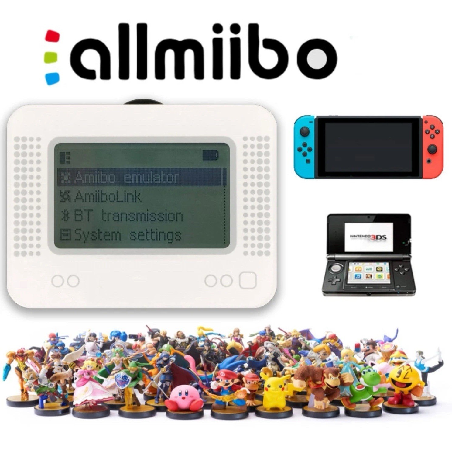 Emulatore Amiibo Bluetooth per Nintendo Switch