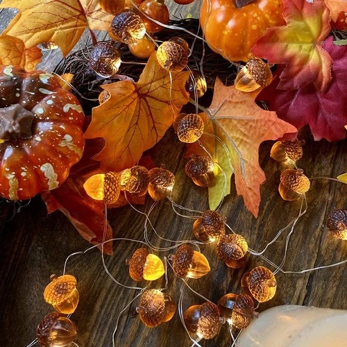 Twinkle Acorn String Lights - Thumbnail 5
