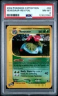2002 POKEMON EXPEDITION #68 VENUSAUR-REVERSE FOIL PSA 8