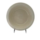 Vintage Fiesta Original Ivory 8 1/2 Inch Nappy Bowl Glazed Bottom Fiestaware