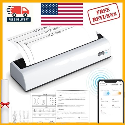 Lightweight Wireless Printer for Mobile Offices   Supports A4 & Letter Sizes