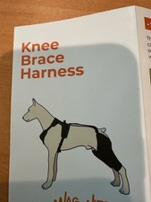 Dog Knee Brace Harness Size Small