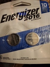 Energizer - 2016 3-Volt Lithium Battery 2-Pack