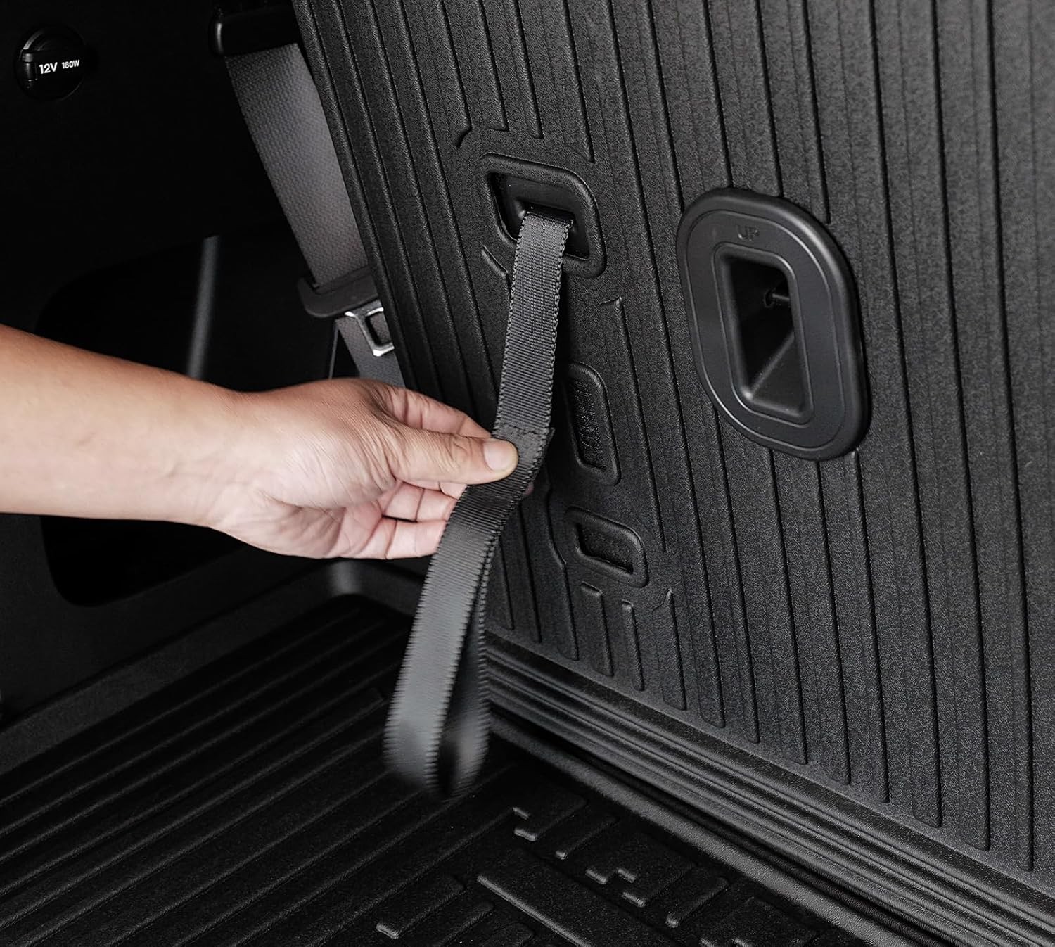 Floor Mats for 2024 2025 2026 Hyundai Santa Fe Car Mat Accessories(Fit Hybrid an