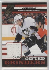 2010-11 Zenith Gifted Grinders Scraps 187/299 James Neal #11 7a1