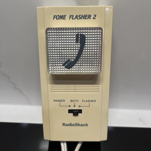 Radio Shack Phone Fone Flasher 2 model 43-178B Ringing Strobe Flasher