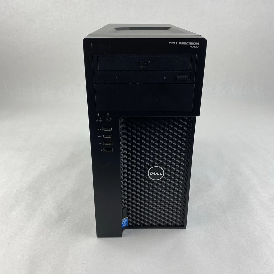 Dell Precision T1700 MT Intel Xeon E3-1246 v3 3.5GHz 8GB RAM No HDD No OS - Image 2 of 4